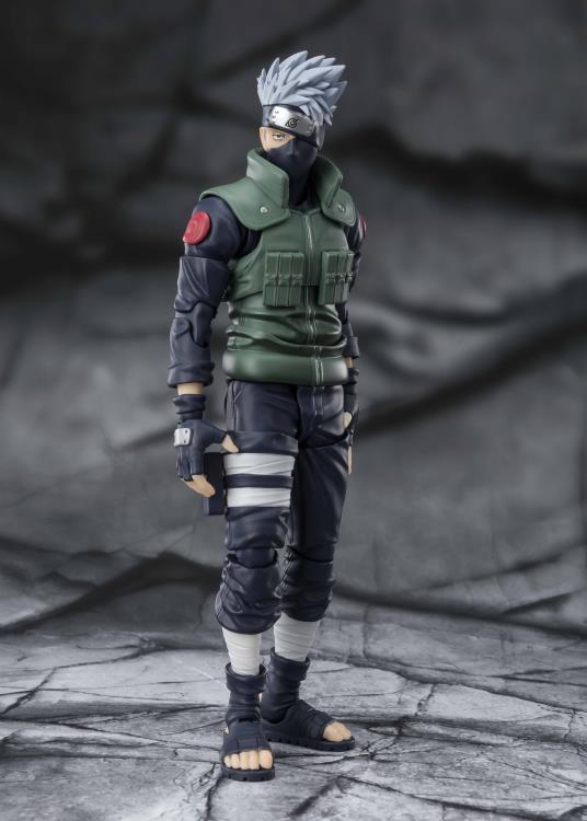 Pedido Figura Kakashi Hatake (Famed Sharingan Hero) - Naruto: Shippuden - S.H.Figuarts marca Bandai Spirits escala pequeña 1/12