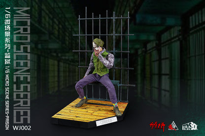 Pedido Diorama Prison Scene Base / Base de escena de prisión marca Toys Box WJ002 escala 1/6