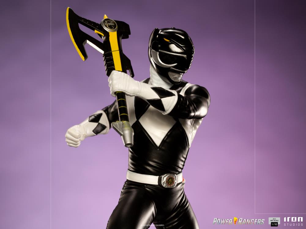 Pedido Estatua Black Ranger - Mighty Morphin Power Rangers - Battle Diorama Series (BDS) - marca Iron Studios escala de arte 1/10