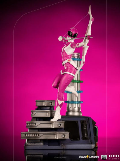 Pedido Estatua Pink Ranger - Mighty Morphin Power Rangers - Battle Diorama Series (BDS) - marca Iron Studios escala de arte 1/10