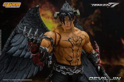 Pedido Figura Devil Jin - Tekken 7 marca Storm Collectibles escala pequeña 1/12