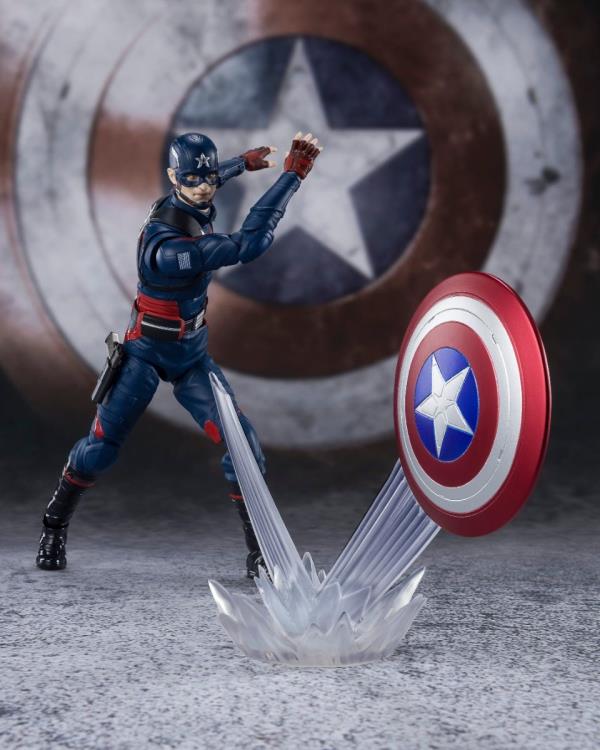 Pedido Figura Captain America (John Walker) - The Falcon and the Winter Soldier - S.H.Figuarts marca Bandai Spirits escala pequeña 1/12