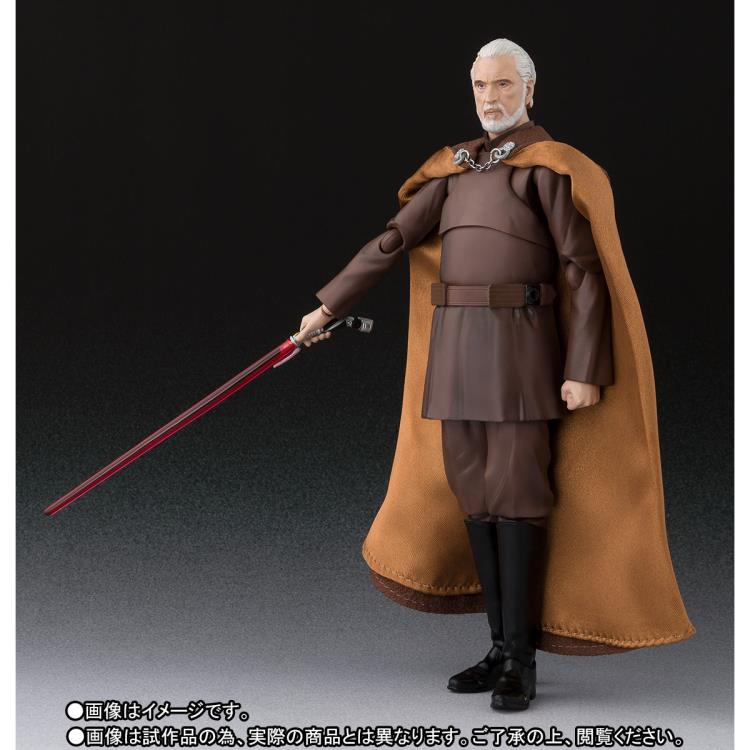 Pedido Figura Count Dooku (Exclusive) - Star Wars: Revenge of the Sith - S.H.Figuarts marca Bandai Spirits escala pequeña 1/12