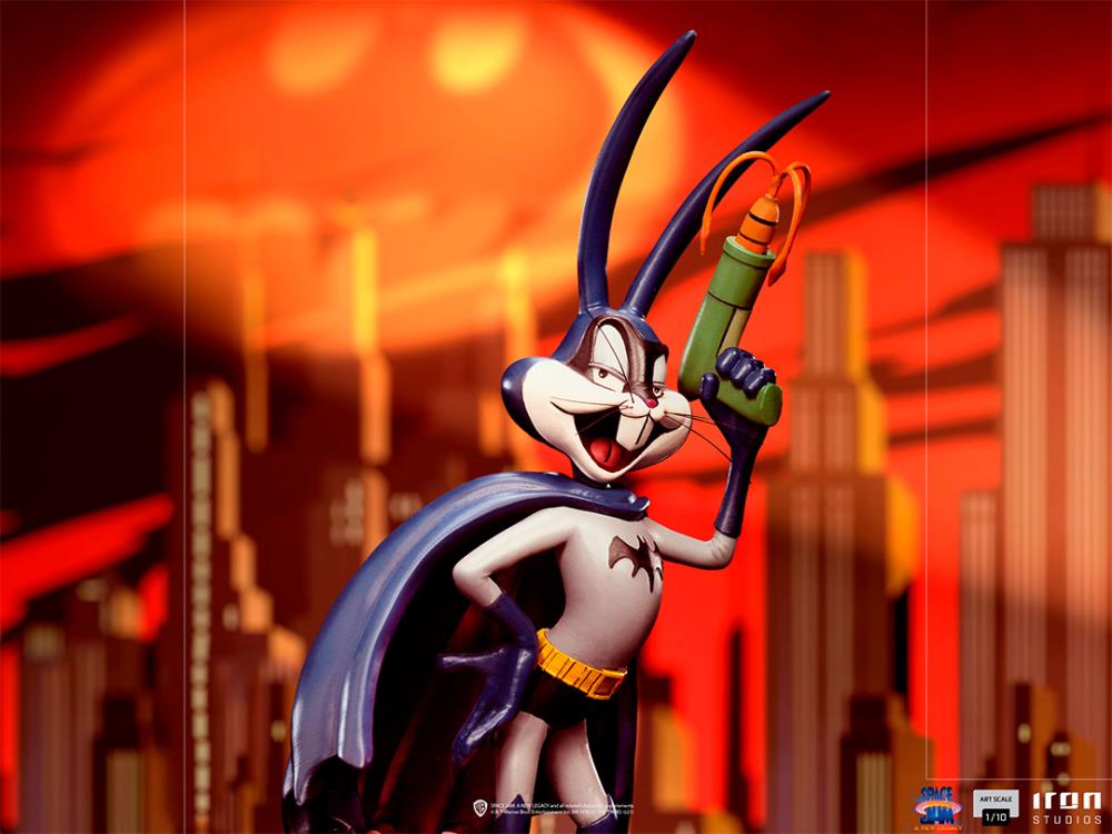 Pedido Estatua Bugs Bunny Batman - Space Jam: A New Legacy - marca Iron Studios escala de arte 1/10