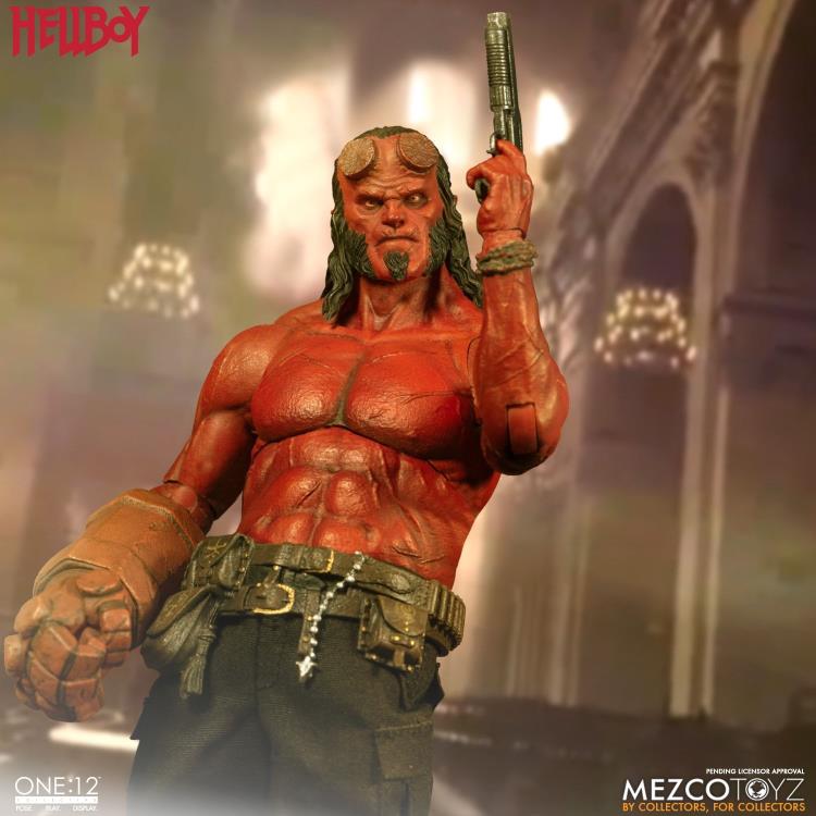 Pedido Figura Hellboy (2019) - One:12 Collective marca Mezco Toyz escala pequeña 1/12