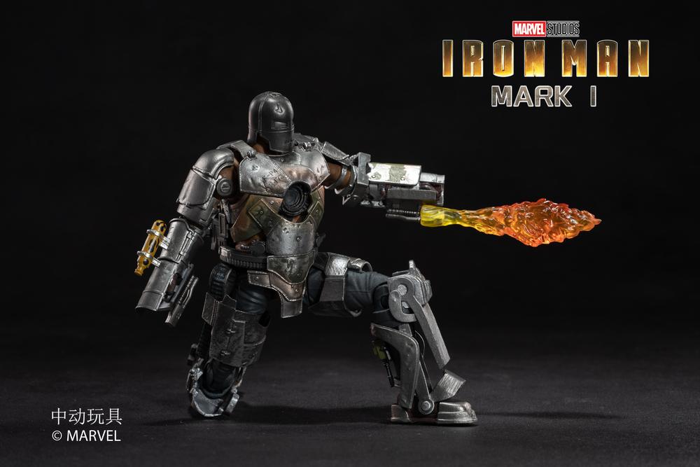 Pedido Figura Iron Man Mark I marca ZD Toys escala pequeña 1/10 (18 cm)