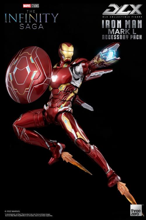 Pedido Set de Accesorios para el DLX Iron Man Mark L 50 - Avengers: Infinity Saga marca Threezero 3Z0362 escala pequeña 1/12