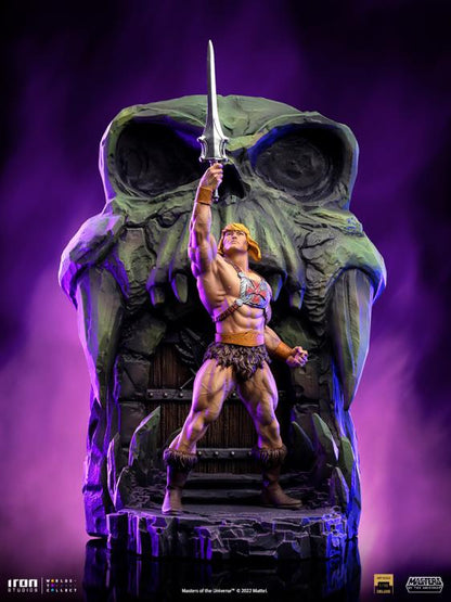 Pedido Estatua He-Man Deluxe - Masters of the Universe - marca Iron Studios escala de arte 1/10