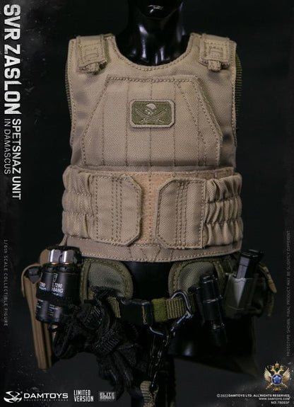 Preventa Figura SVR Zaslon in Damascus (Limited Version) - Russian Spetsnaz Unit marca Damtoys 78093F 1/6 escala 1/6