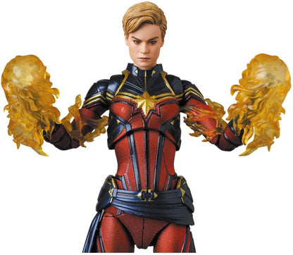 Pedido Figura Captain Marvel - Avengers: Endgame - MAFEX marca Medicom Toy No.163 escala pequeña 1/12