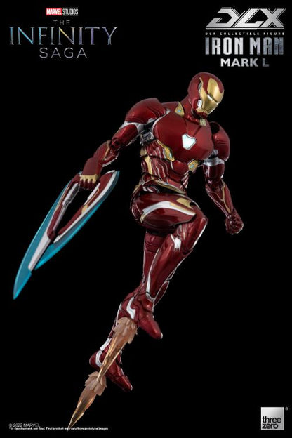 Pedido Figura DLX Iron Man Mark L (50) - Avengers: Infinity Saga marca Threezero 3Z0249 escala pequeña 1/12