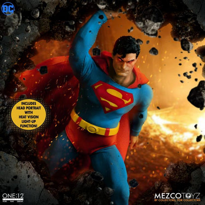 Pedido Figura Superman - Man of Steel Edition One:12 Collective marca Mezco Toyz 76553 escala pequeña 1/12