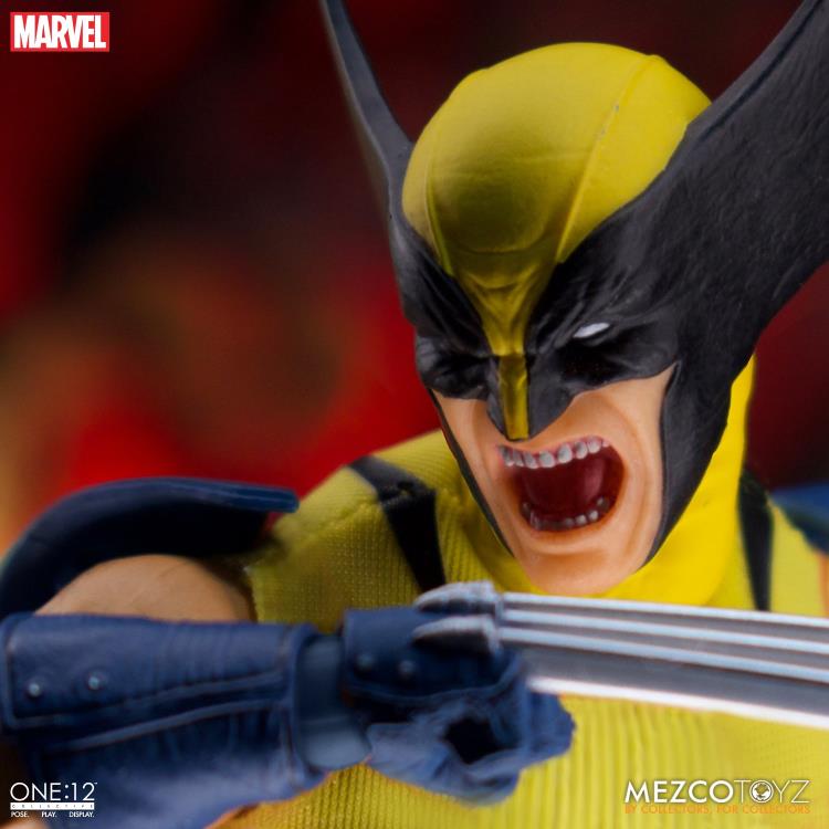 Pedido Figura Wolverine Deluxe Steel Box Edition - Marvel One:12 Collective marca Mezco Toyz 76536 escala pequeña 1/12