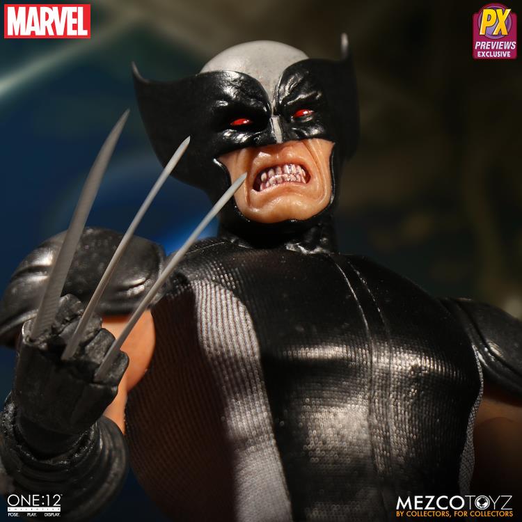 Pedido Figura Wolverine (X-Force) PX Previews Exclusive - Marvel - One:12 Collective marca Mezco Toyz escala pequeña 1/12