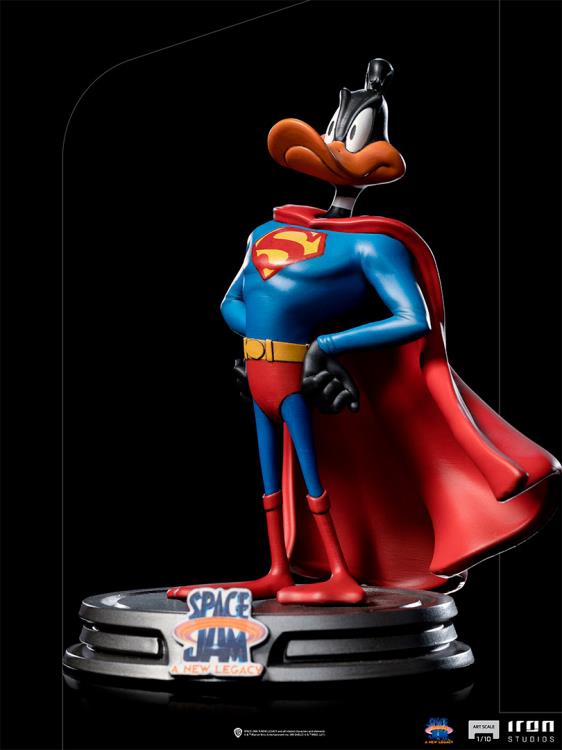 Pedido Estatua Duck Superman - Space Jam: A New Legacy - marca Iron Studios escala de arte 1/10