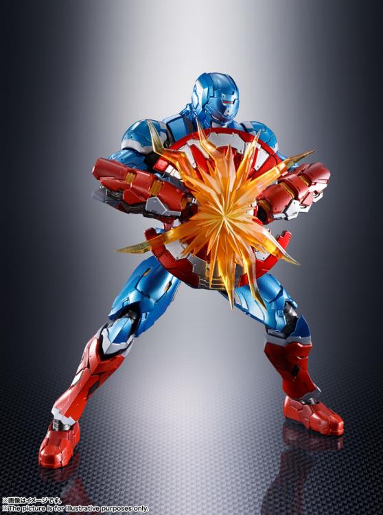 Pedido Figura Tech-On Captain America - Tech-On Avengers - S.H.Figuarts marca Bandai Spirits escala pequeña 1/12