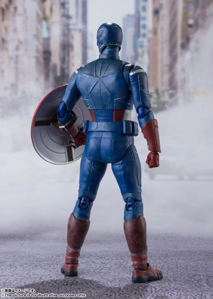 Pedido Figura Captain America (Avengers Assemble Edition) - The Avengers - S.H.Figuarts marca Bandai Spirits escala pequeña 1/12