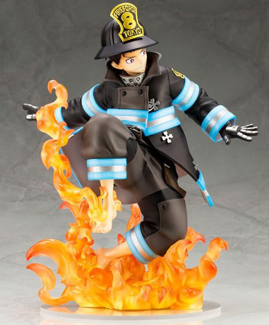 Pedido Estatua Shinra Kusakabe (con bono) - Fire Force - ArtFX J marca Kotobukiya escala 1/8