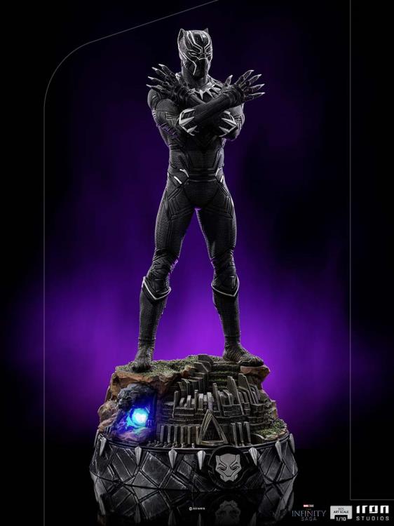 Pedido Estatua Black Panther - Avengers: Infinity Saga - Deluxe - marca Iron Studios escala de arte 1/10