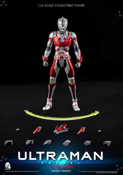 Pedido Figura Ace Suit (Ultraman Anime version) marca Threezero 3Z0131 escala 1/6