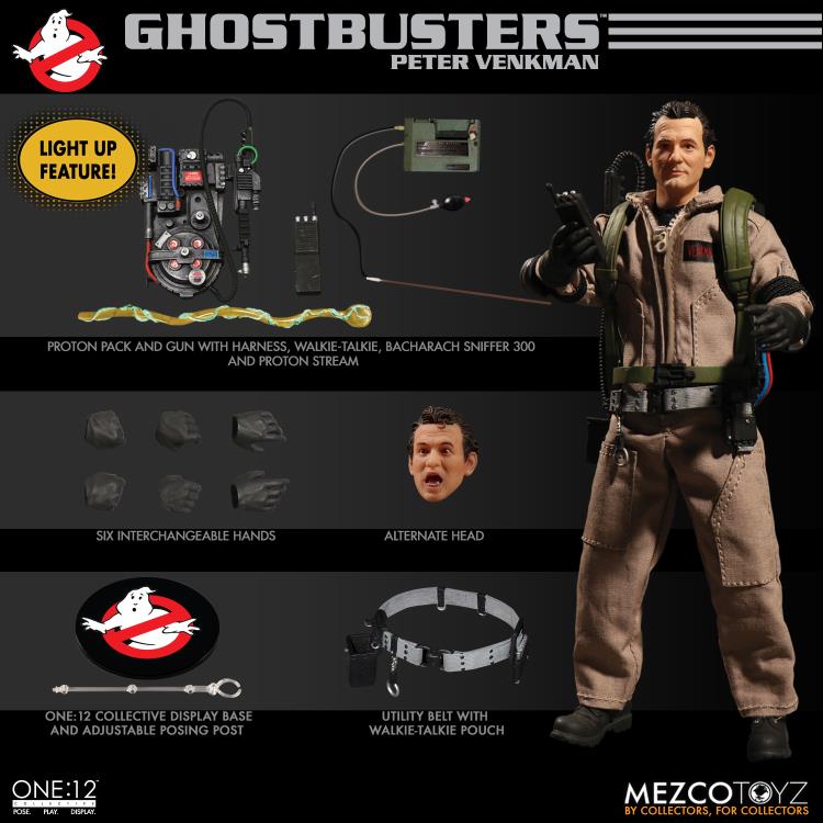 Pedido Figuras Ghostbusters Deluxe Box Set - One:12 Collective marca Mezco Toyz escala pequeña 1/12