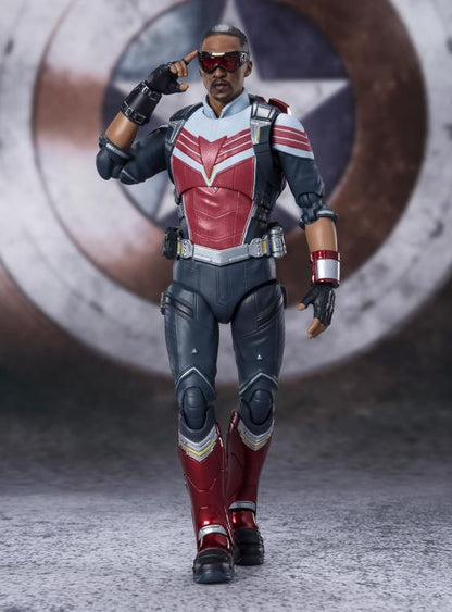 Pedido Figura The Falcon - The Falcon and the Winter Soldier - S.H.Figuarts marca Bandai Spirits escala pequeña 1/12