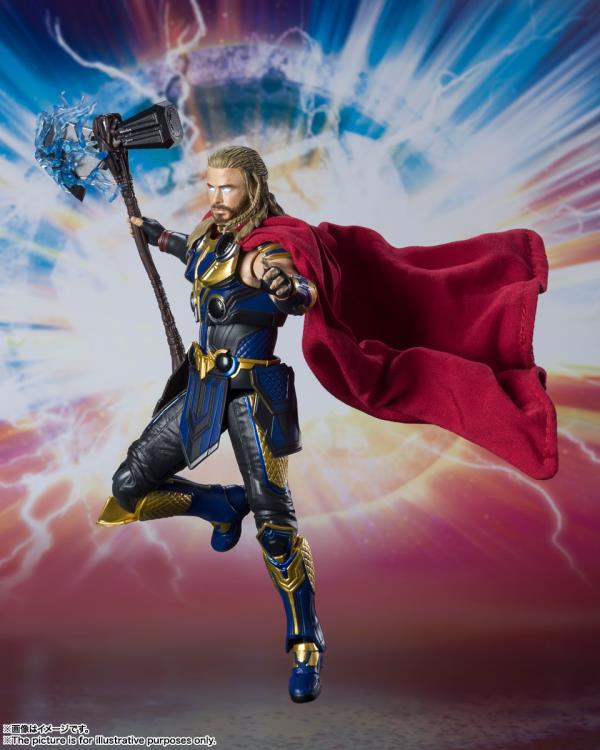 Pedido Figura Thor - Thor: Love and Thunder - S.H.Figuarts marca Bandai Spirits escala pequeña 1/12