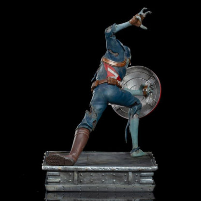 Pedido Estatua Zombie Captain America - Marvel What If...? - marca Iron Studios escala de arte 1/10