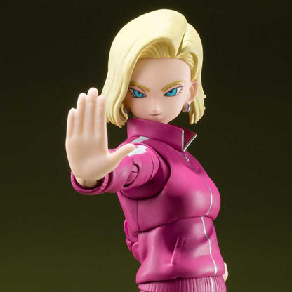 Pedido Figura Android 18 (Universe Survival Saga) (Exclusive) - Dragon Ball Super - S.H.Figuarts marca Bandai Spirits escala pequeña 1/12