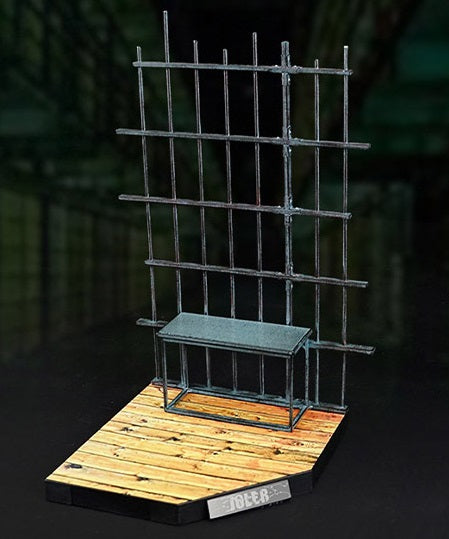 Pedido Diorama Prison Scene Base / Base de escena de prisión marca Toys Box WJ002 escala 1/6