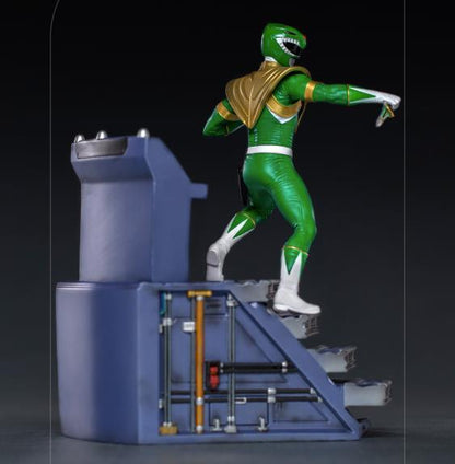 Pedido Estatua Green Ranger - Mighty Morphin Power Rangers - Battle Diorama Series (BDS) - marca Iron Studios escala de arte 1/10