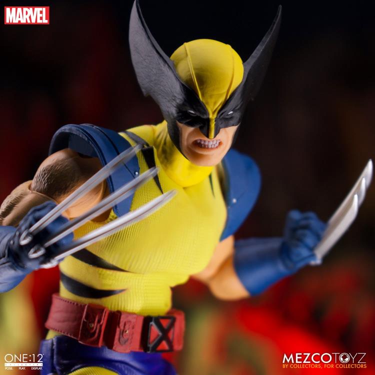 Pedido Figura Wolverine Deluxe Steel Box Edition - Marvel One:12 Collective marca Mezco Toyz 76536 escala pequeña 1/12