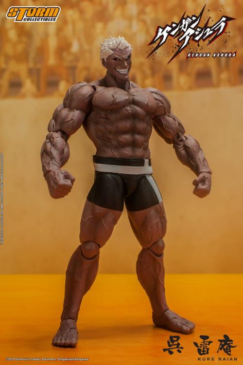 Pedido Figura Kure Raian - Kengan Ashura marca Storm Collectibles SYKA02 escala pequeña 1/12