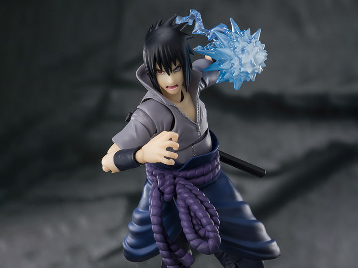 Pedido Figura Sasuke Uchiha (He Who Bears All Hatred) - Naruto: Shippuden - S.H.Figuarts marca Bandai Spirits escala pequeña 1/12