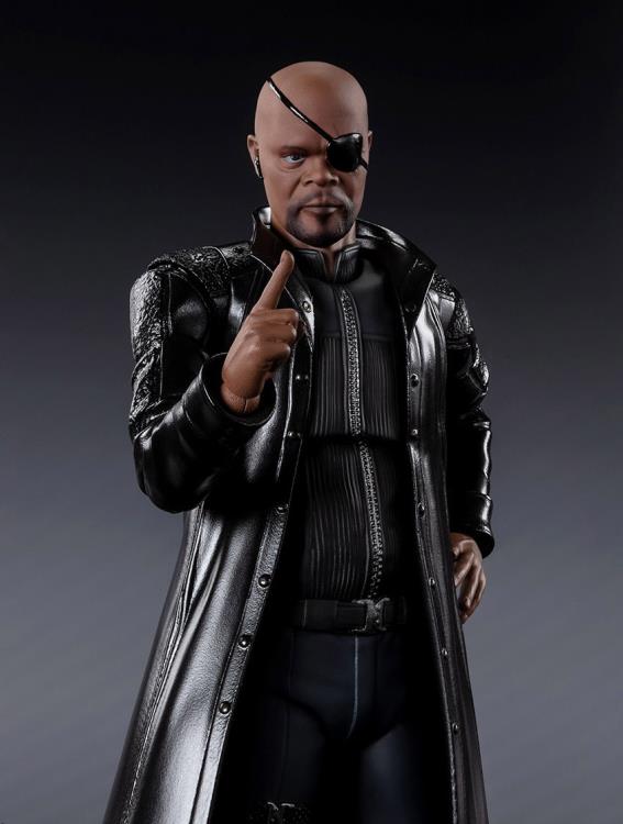 Pedido Figura Nick Fury - The Avengers - S.H.Figuarts marca Bandai Spirits escala pequeña 1/12