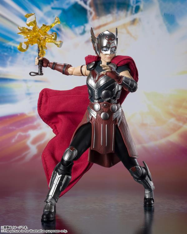 Pedido Figura Mighty Thor - Thor: Love and Thunder - S.H.Figuarts marca Bandai Spirits escala pequeña 1/12