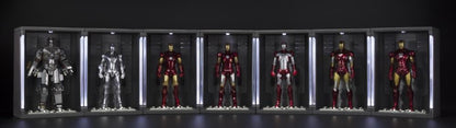 Pedido Diorama Hall of Armor (Exclusive) - Iron Man 3 - S.H.Figuarts marca Bandai Spirits escala pequeña 1/12