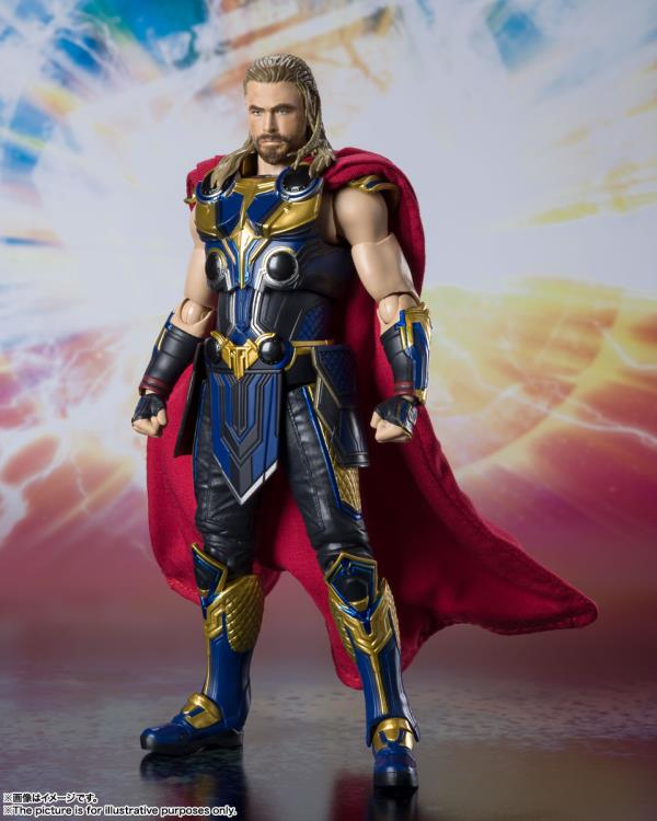 Pedido Figura Thor - Thor: Love and Thunder - S.H.Figuarts marca Bandai Spirits escala pequeña 1/12