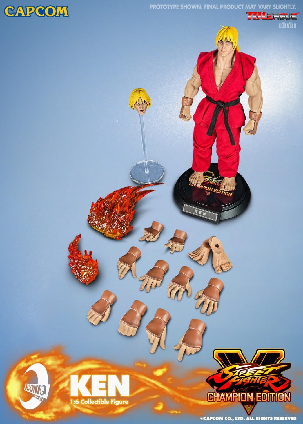 Pedido Figura KEN - Street Fighter V marca Iconiq Studios IQGS-04 escala 1/6