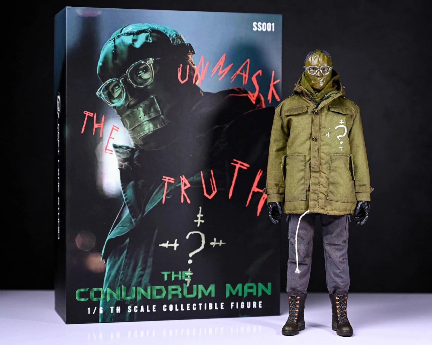 Pedido Figura The Conundrum Man marca Six Feet Lane Studio SS001 escala 1/6 (BACK ORDER)