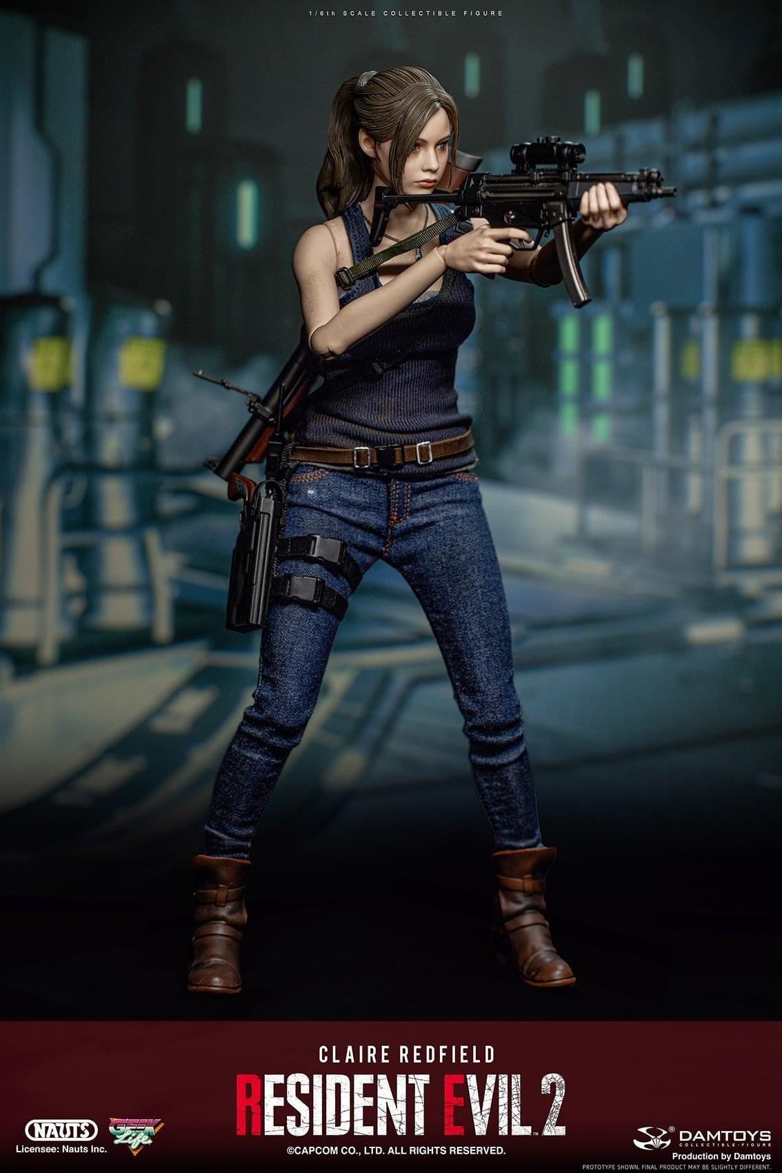 Pedido Figura Claire Redfield - Resident Evil 2 marca Damtoys DMS031 escala 1/6