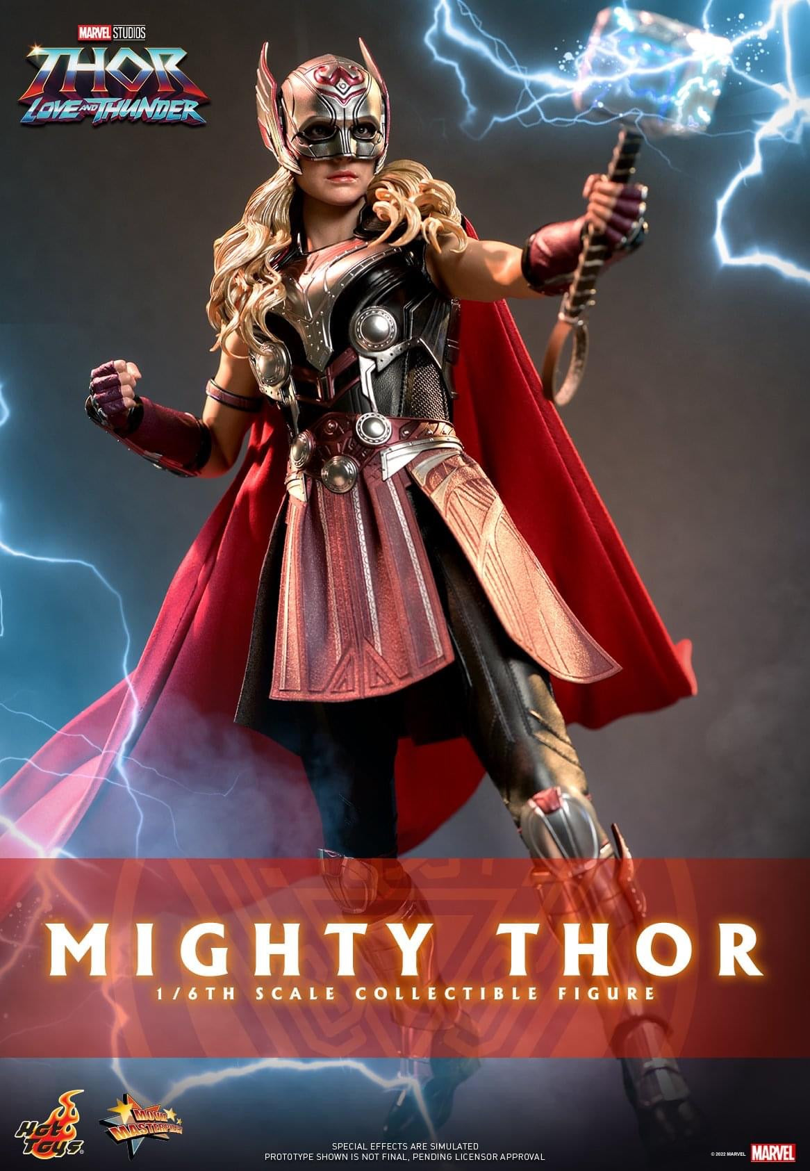 Preventa Figura Mighty Thor - Thor: Love and Thunder marca Hot Toys MMS663 escala 1/6