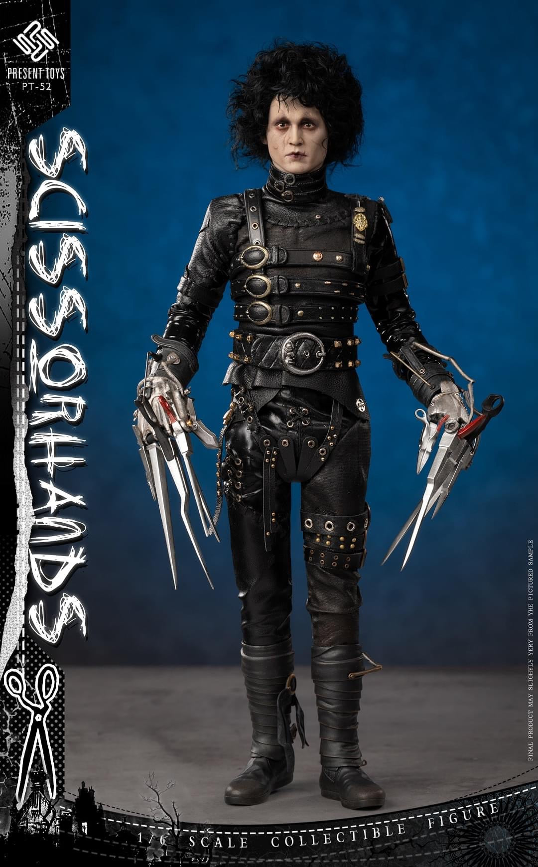 Preventa Figura Scissorhands marca Present Toys SP52 escala 1/6