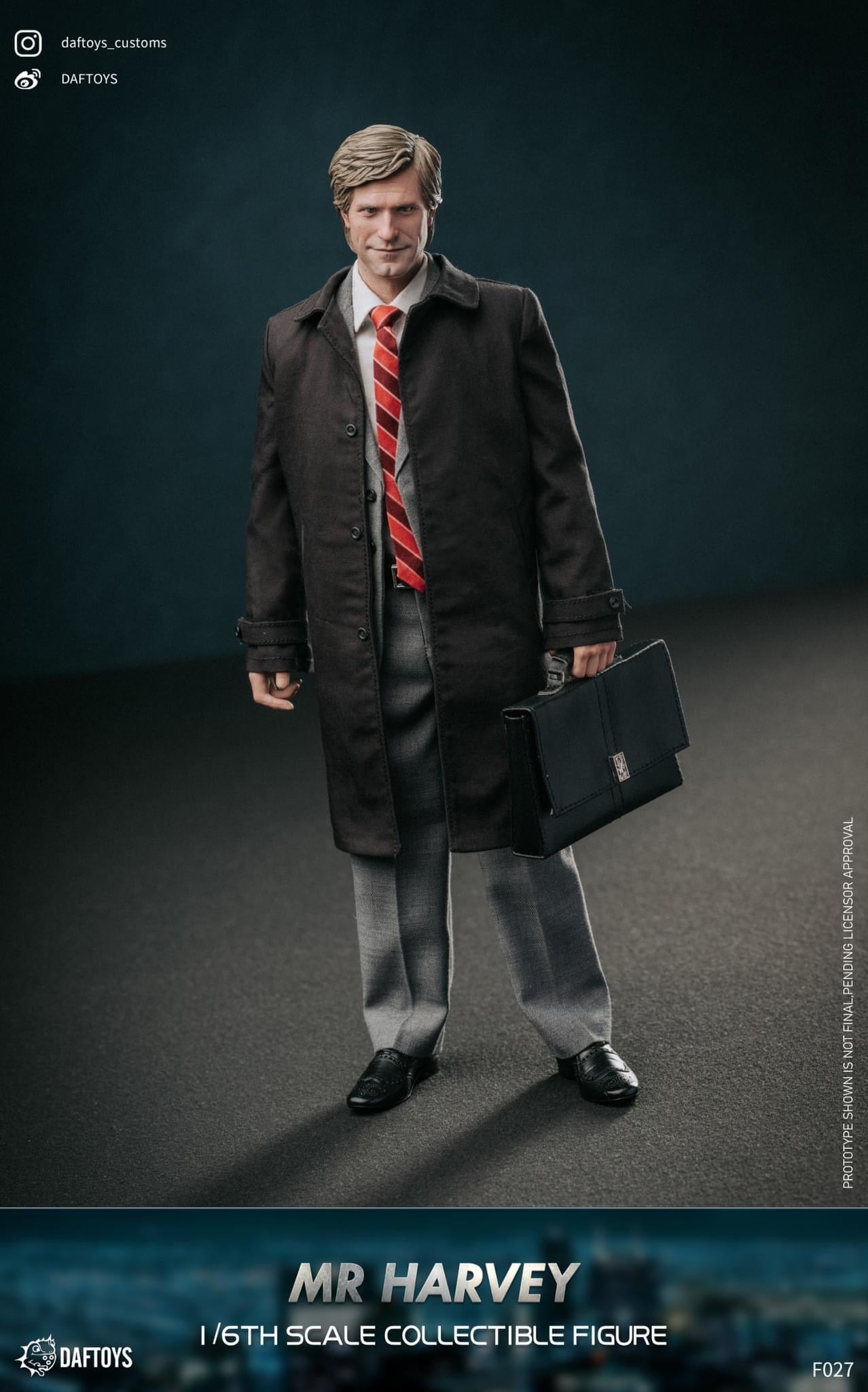 Preventa Figura Mr Harvey marca Daftoys F027 escala 1/6