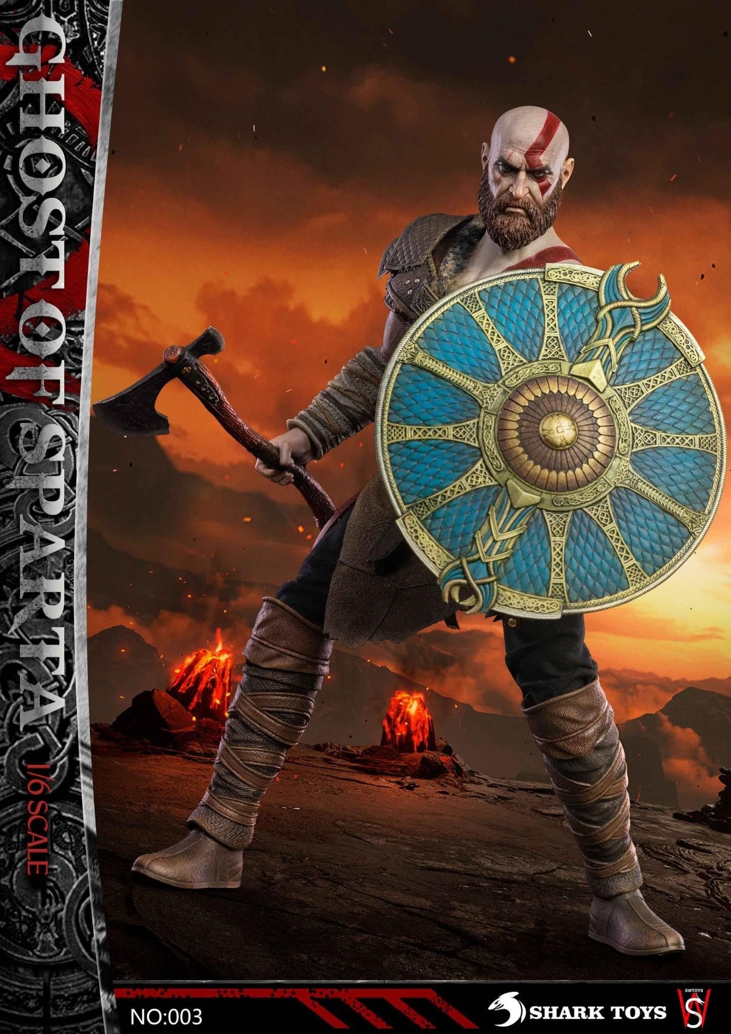 Pedido Figura Ghost of Sparta marca Shark Toys x SWToys ST003 escala 1/6