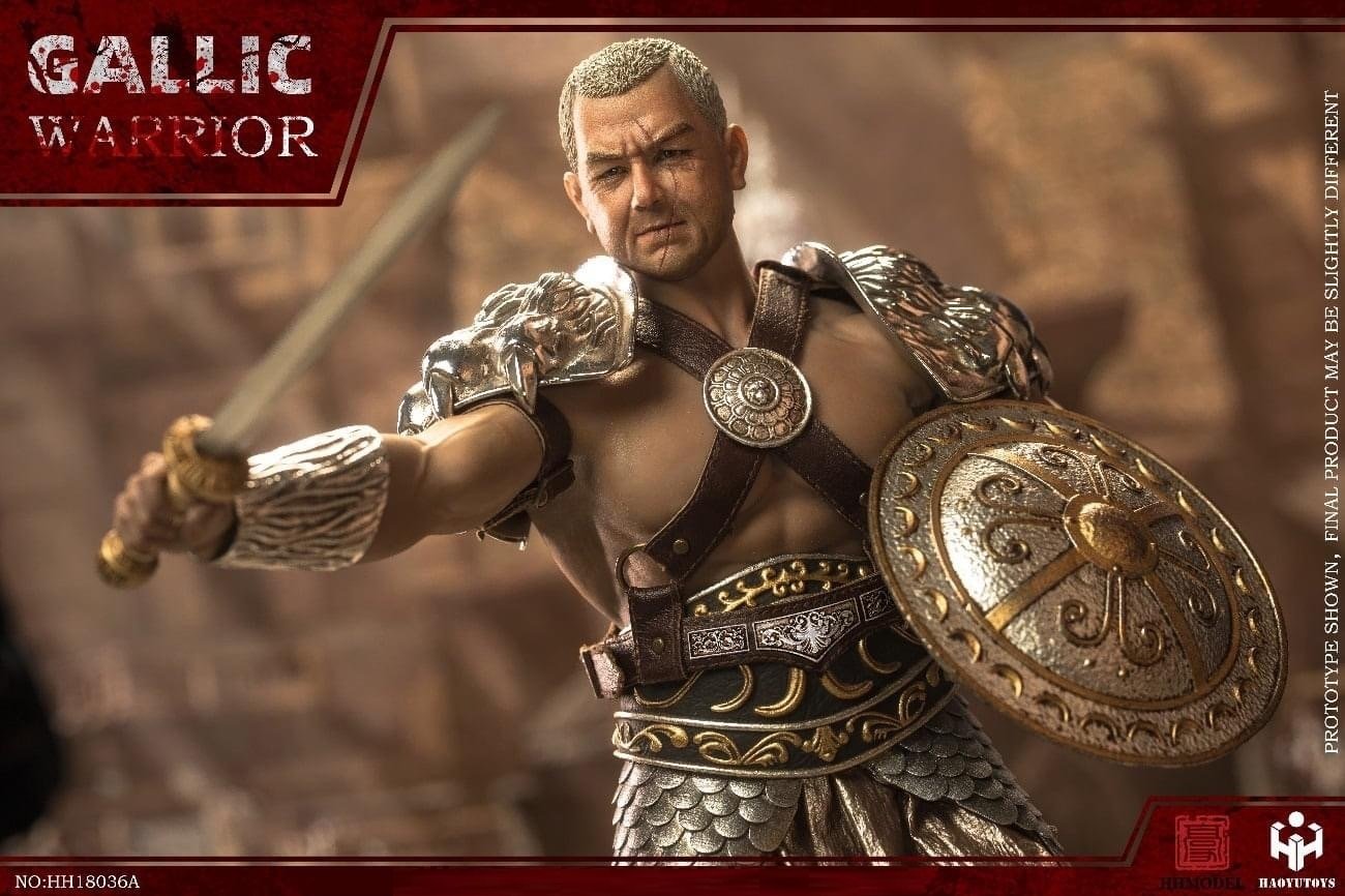 Pedido Figura (limitado) Gaul Warrior (Silver version) marca Haoyutoys HH18036A escala 1/6