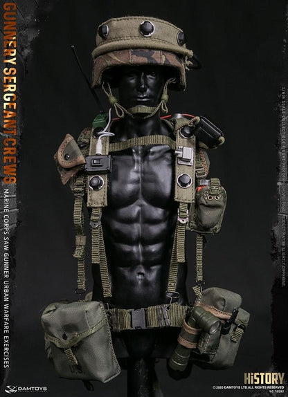 Pedido Figura Gunnery Sergeant Crews - USMC Urban Warfare marca Damtoys 78082 escala 1/6 (BACK ORDER)