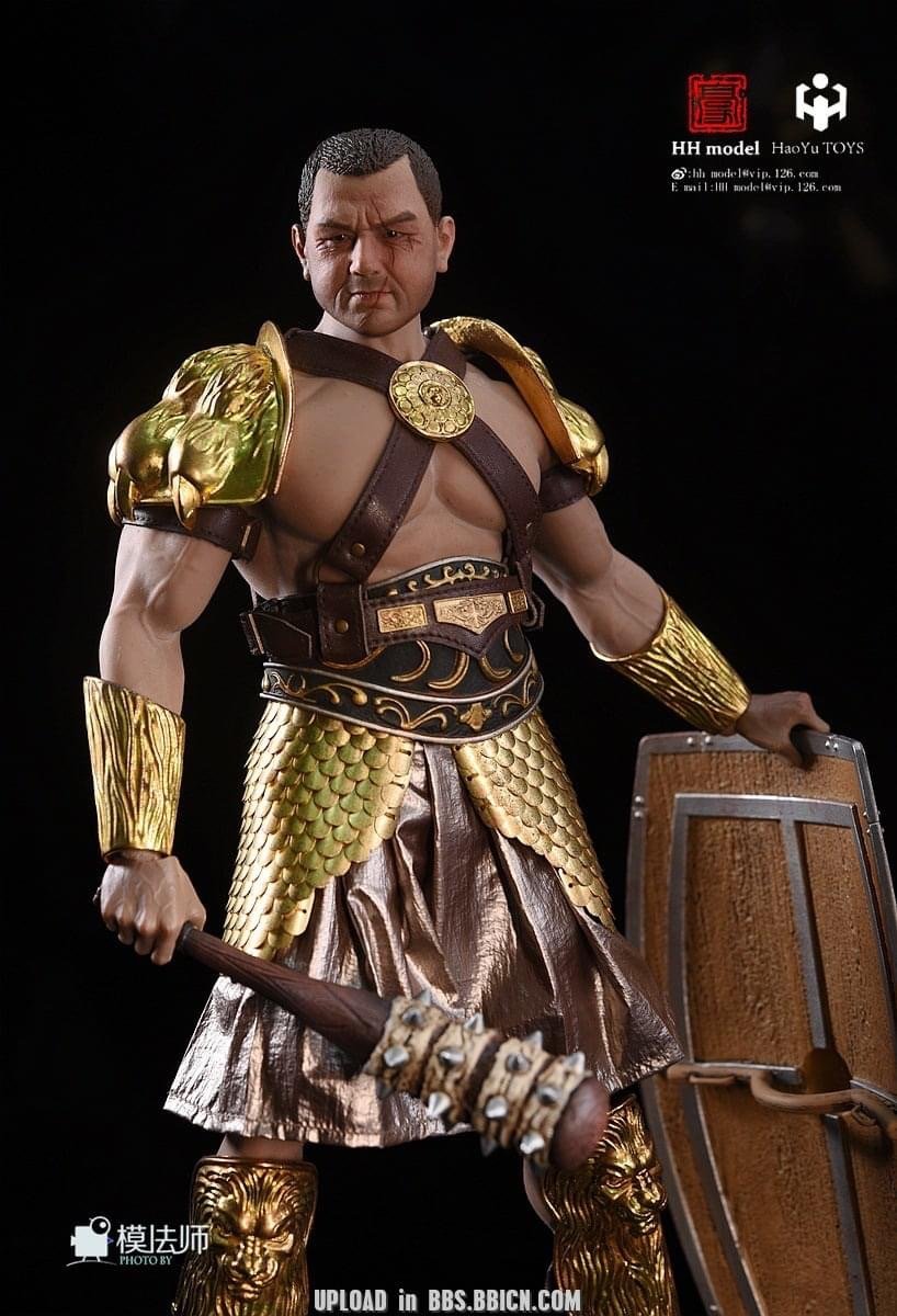 Pedido Figura (limitado) Gaul Warrior (Golden version) marca Haoyutoys HH18036B escala 1/6