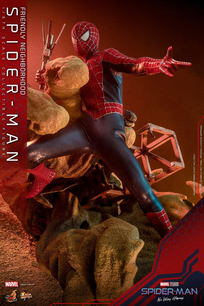 Preventa Figura Friendly Neighborhood Spider-Man - No Way Home marca Hot Toys MMS661 escala 1/6