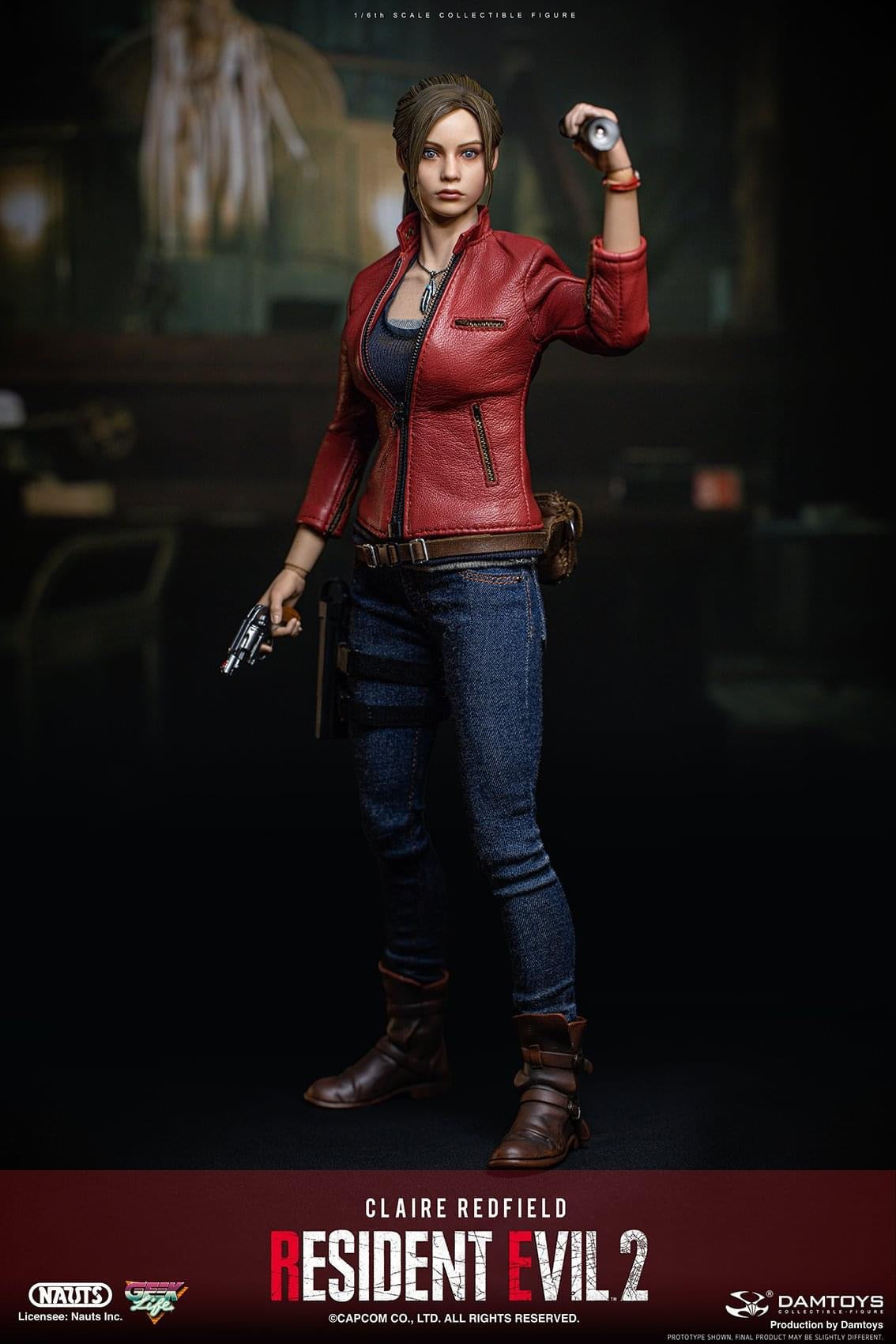 Pedido Figura Claire Redfield - Resident Evil 2 marca Damtoys DMS031 escala 1/6